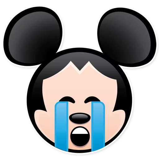 Стікер Telegram «Disney Emoji iBlitz» 😭