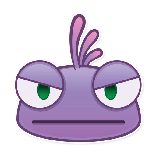 Telegram stiker «Disney Emoji iBlitz» 😠