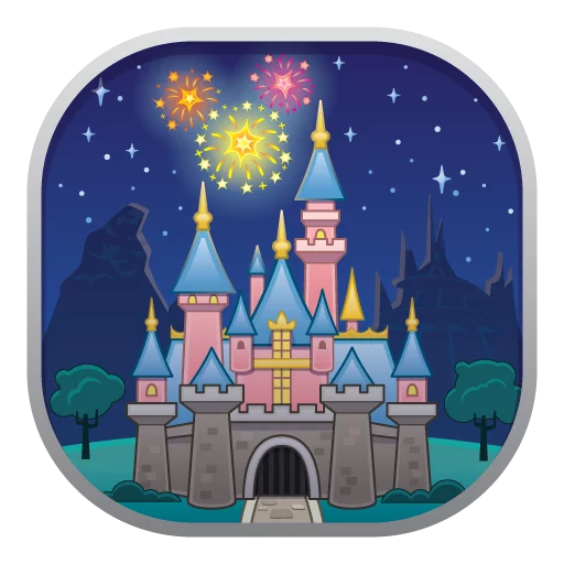 Disney Emoji iBlitz stiker 🏰