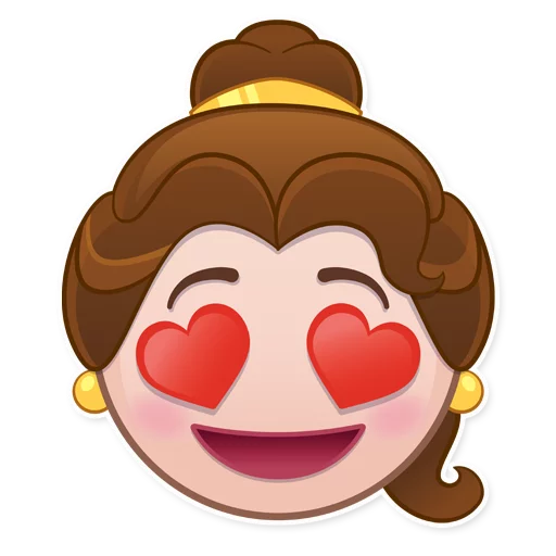 Стікер Telegram «Disney Emoji iBlitz» 😍