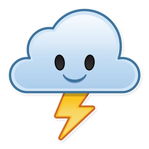 Telegram stiker «Disney Emoji iBlitz» 🌩
