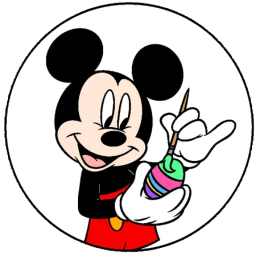 Telegram Sticker «Disney Пасха» 🖍