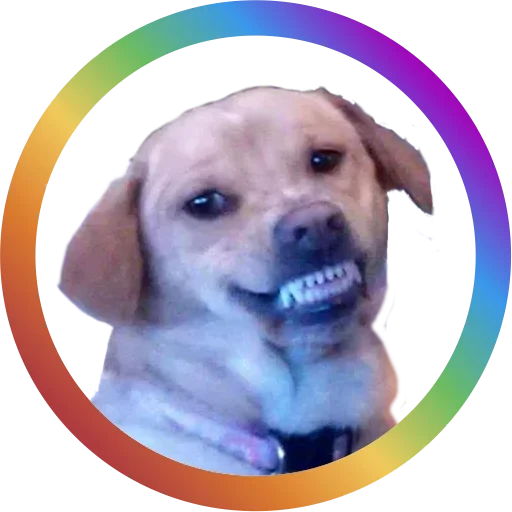 Telegram Sticker «Dog Faces» 🧐