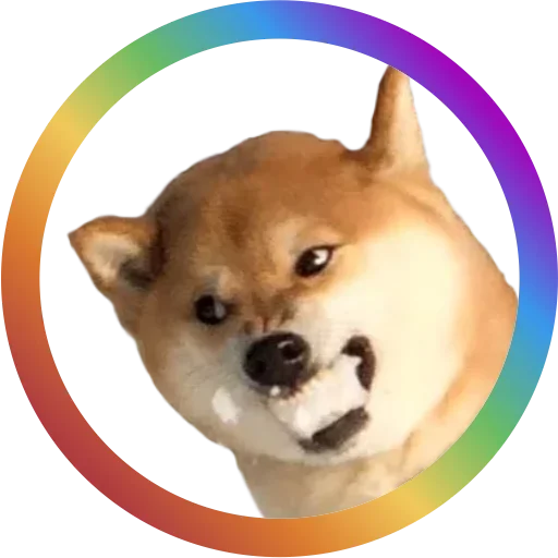 Telegram Sticker «Dog Faces» 😒