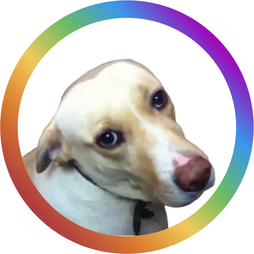 Telegram Sticker «Dog Faces» 🤨