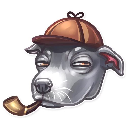20 Telegram Sticker 🕵 from «Dog it» pack