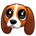 Эмодзи Dogs Emoji 👣