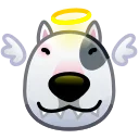 Dogs Emoji sticker 😇