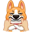 Собачки  emoji 😬