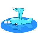 Dolphin Jumpy sticker 😵