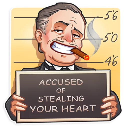 Telegram stiker «Don Corleone» 