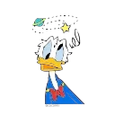 Telegram emoji Donald Duck