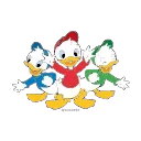 Эмодзи телеграм Donald Duck