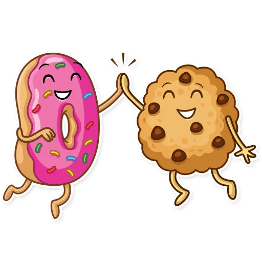 Donut and Coffee emoji 