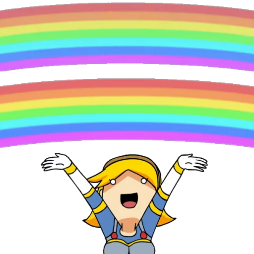 Double Rainbow emoji ☄