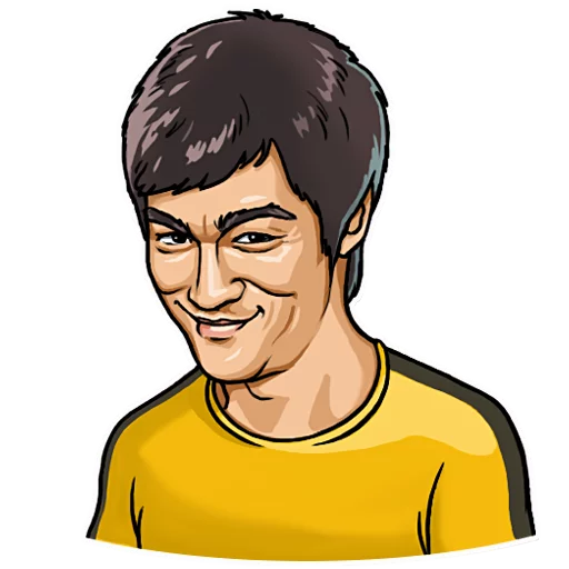 Bruce Lee emoji 