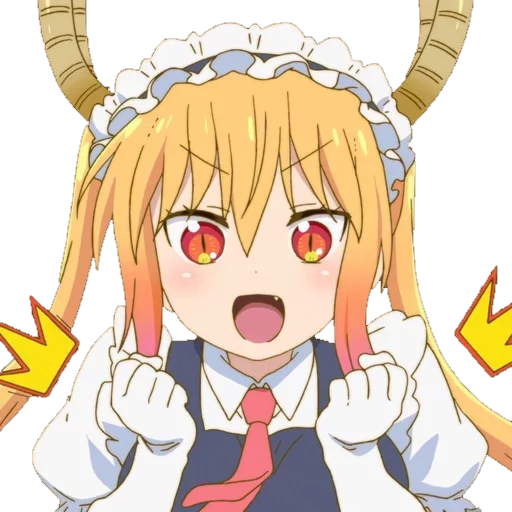 Maid Dragon emoji 🎉