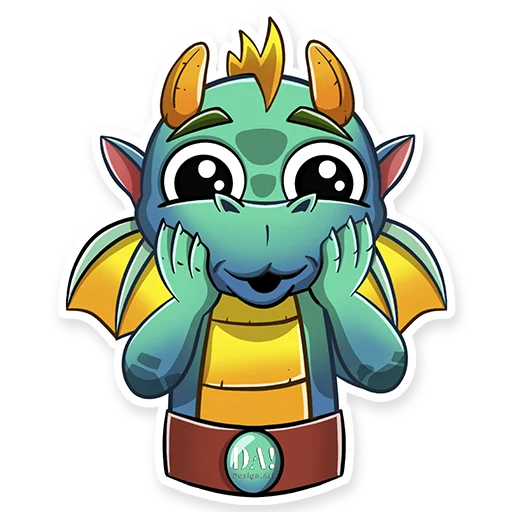 Telegram stickers Dragon