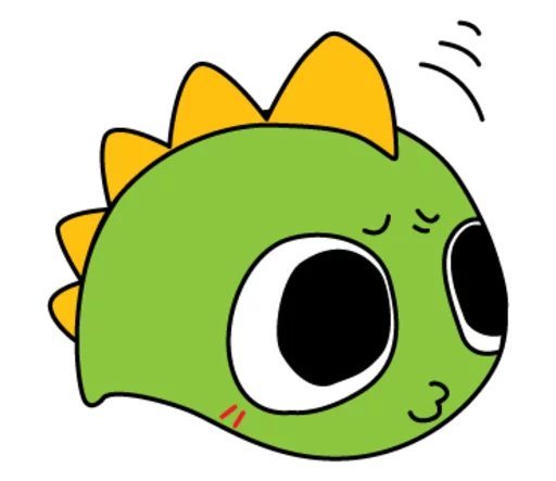 Dragonbot Jr emoji 😗