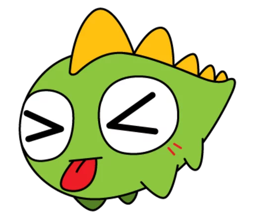 Dragonbot Jr emoji 😝