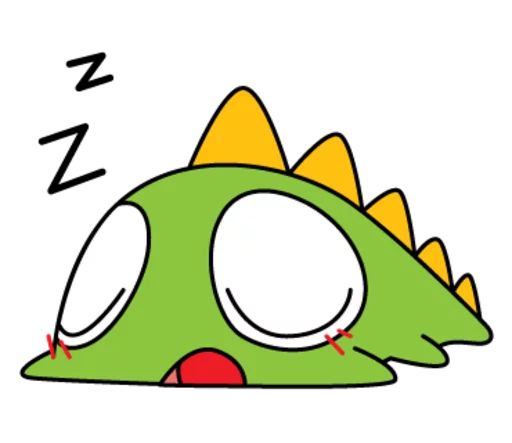 Dragonbot Jr emoji 😴