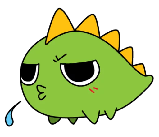 Dragonbot Jr emoji 😏
