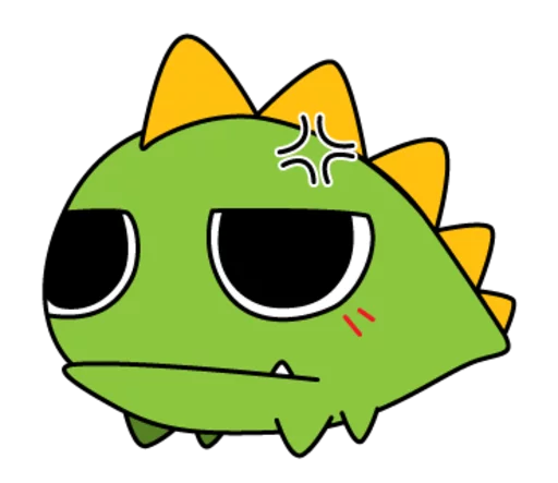 Dragonbot Jr emoji 😠