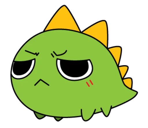 Dragonbot Jr emoji 😕