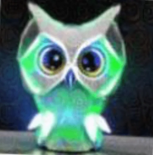 Telegram stiker «Dubstep Owl» 🤩