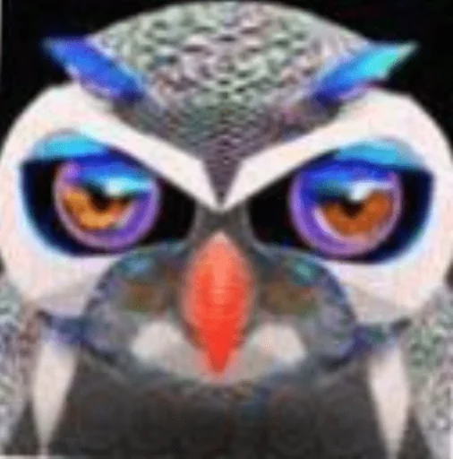 Dubstep Owl stiker 😓