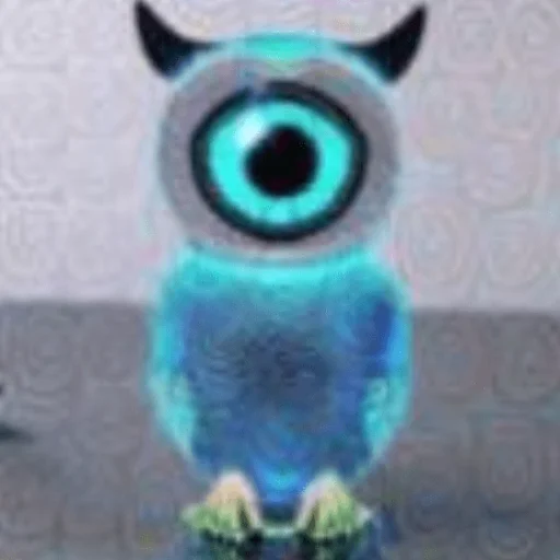 Dubstep Owl stiker 💀