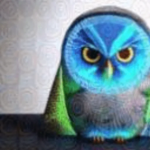Dubstep Owl sticker 😡