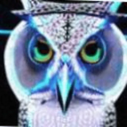 Dubstep Owl stiker 🤨
