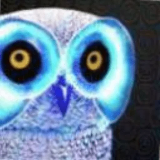 Dubstep Owl stiker 🙁