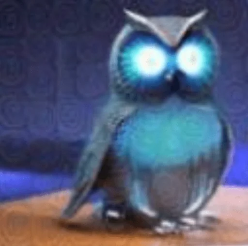 Dubstep Owl stiker 😑