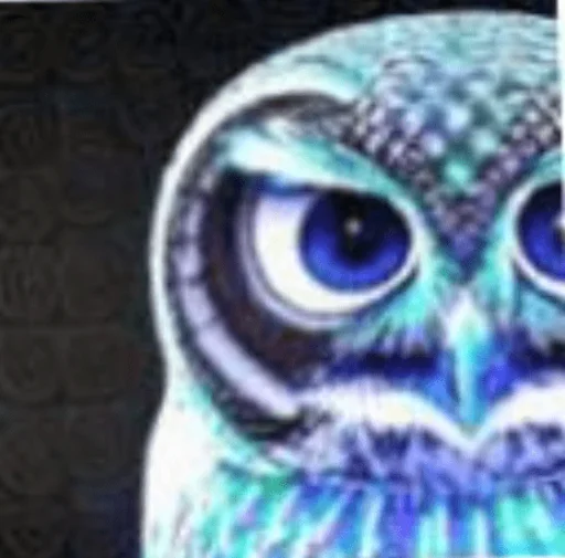 Dubstep Owl sticker 😒