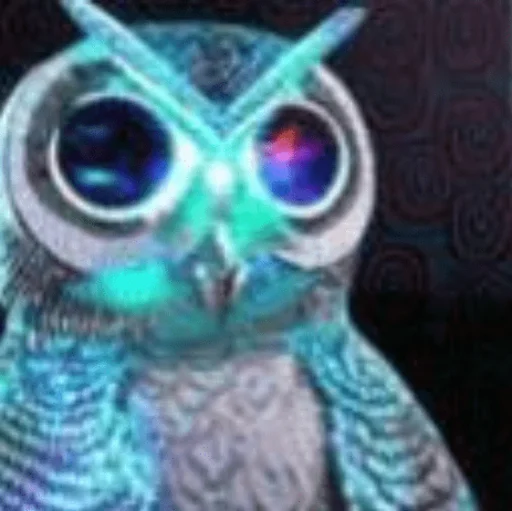Dubstep Owl sticker 🥴