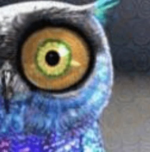 Dubstep Owl sticker 👁