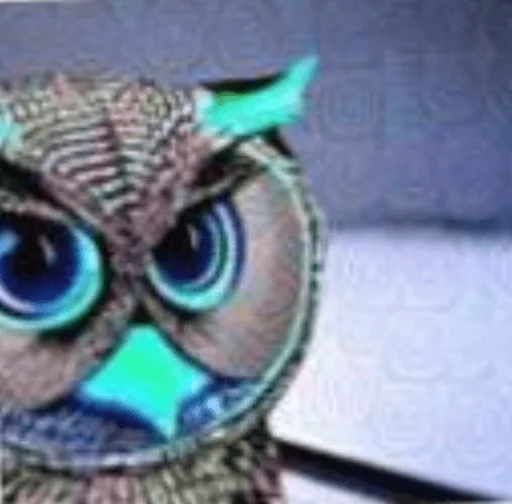 Dubstep Owl stiker 😞
