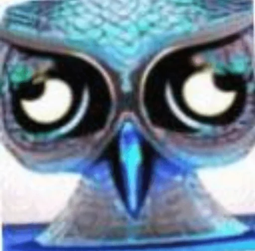 Dubstep Owl stiker 😳