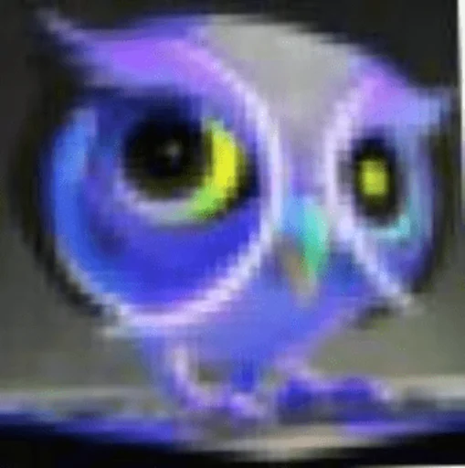 Dubstep Owl stiker 🙂