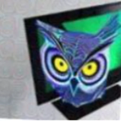 Dubstep Owl sticker 🖥