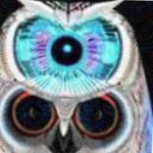 Dubstep Owl sticker 🧠