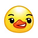 Стікер Duck Emoji 😏