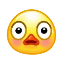Duck Emoji stiker 😳