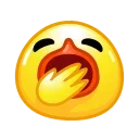 Duck Emoji stiker 🥱