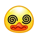 Стикер Duck Emoji  😵‍💫