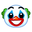 Стикер Duck Emoji  🤡