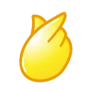 Duck Emoji stiker 🫰