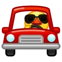Duck Emoji  sticker 🚗